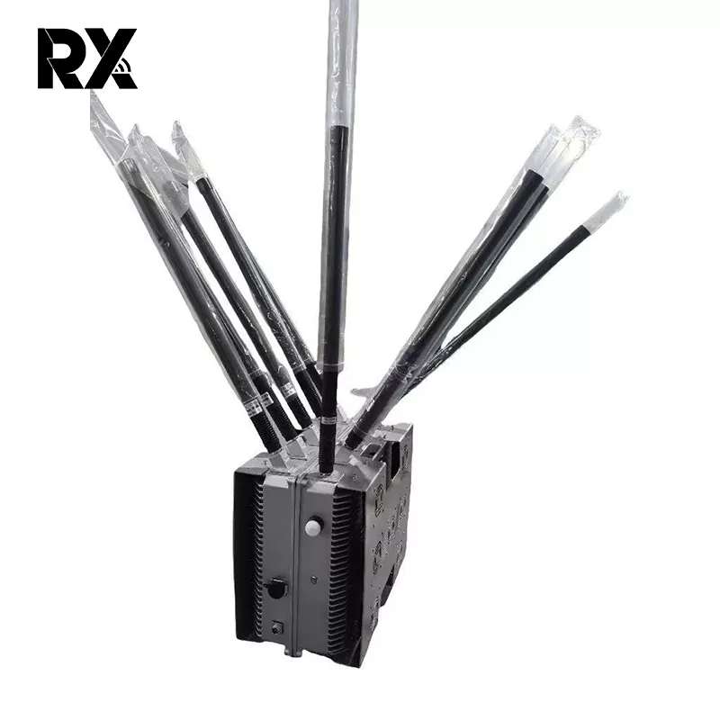 Équipement de brouillage de détection à 360° pleine bande à 10 canaux