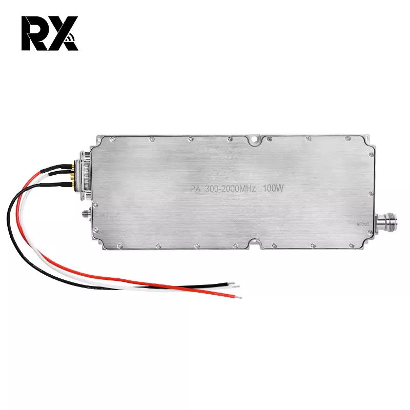 Module amplificateur de puissance RF 100W, 300 -2000MHz, 32V, 8a, Gain élevé